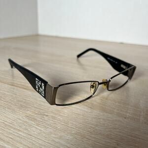Fendi F923R 035 Eyeglasses Gunmetal Black Frames Only 50-16-135 Italy